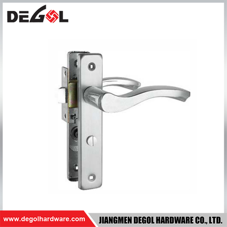 SL1022 Cerradura de puerta corredera de aluminio, moderna y lujosa, estrecha, de 85 mm, contraseña, impermeable, para exteriores, con aplicación TTlock, doble puerta 