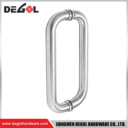 Manija de puerta de cristal del tirón interior del acero inoxidable de los accesorios modernos del cuarto de baño DP1042