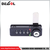 DL0045 Herrajes para muebles Cerradura Passward Cerradura de cajón de montaje lateral con llave