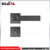 SML03 Manija de puerta de aleación de zinc Cerradura inteligente Negro mate / Plata satinada