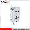 Cuerpo de cerradura de tres pernos de acero inoxidable CC5085mm con gancho, cerradura de embutir de alta seguridad resistente