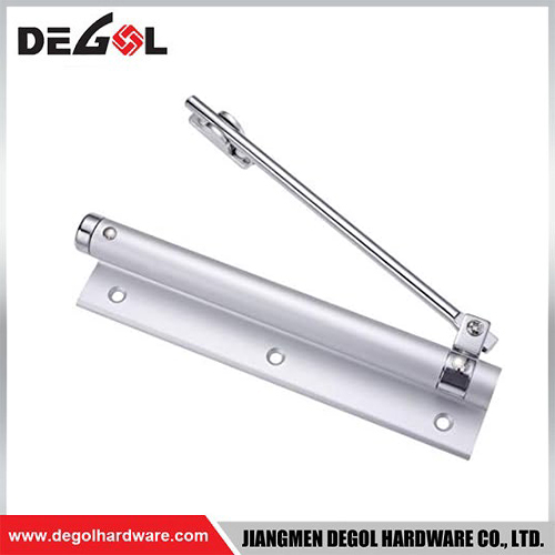 Muelle de puerta ajustable hidráulico de seguridad DCL1010 con resorte oculto de arriba, muelle de puerta automático