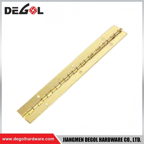 Bisagra superior del piano del acero inoxidable integral para la conexión de madera del guardarropa
