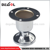  FL1032 hermosa pata de mueble de hierro pulido de acero inoxidable tipo taza para sofá, mesa, armario de cocina