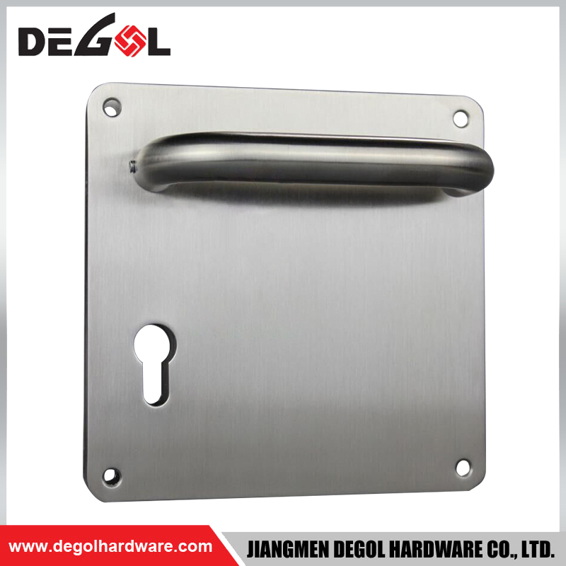 BP1043 Manija de puerta de precio barato en placa para Lifan 520 de madera