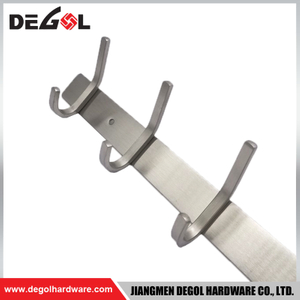 HKS1021 Perchero colgante de acero inoxidable con 5 ganchos 