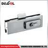 Parche de cerradura de puerta de vidrio de acero inoxidable GD1001, parche de bloqueo inferior adecuado