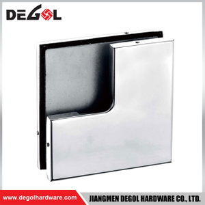 GD1010 Precio favorable de montaje de parche de puerta de vidrio de acero inoxidable