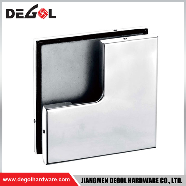 GD1010 Precio favorable de montaje de parche de puerta de vidrio de acero inoxidable