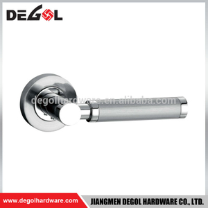 Manija de puerta de aleación de zinc y ZAMAC para puerta de madera