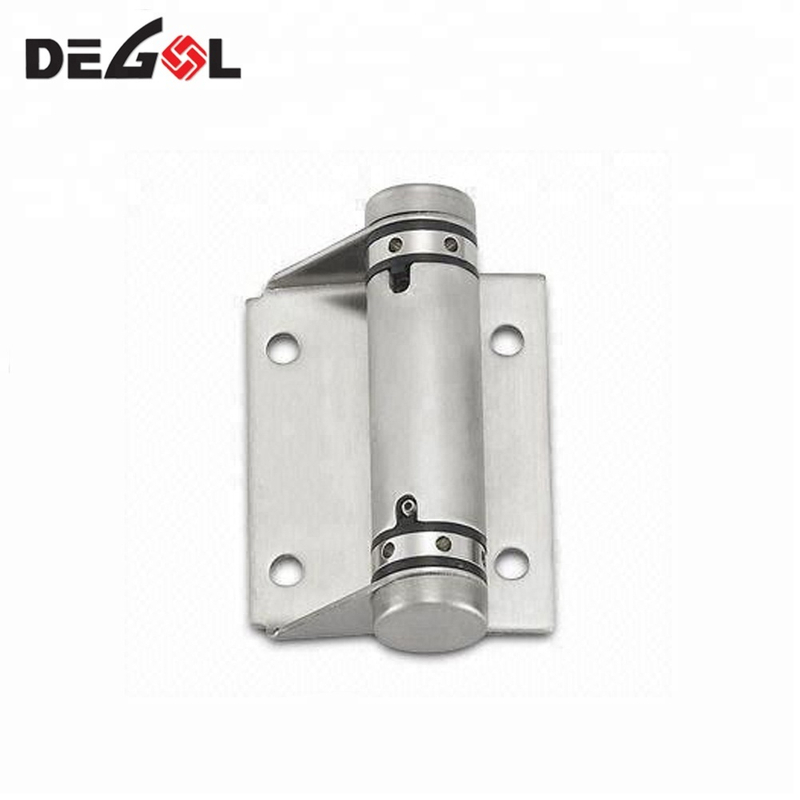 Bisagra de resorte de acero inoxidable sus304 de carga simple ajustable de alta calidad