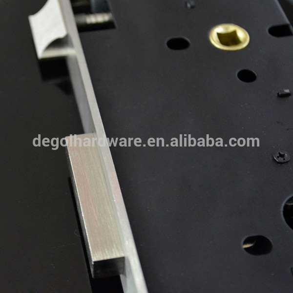 Cerradura de embutir con tirador de puerta de estilo moderno