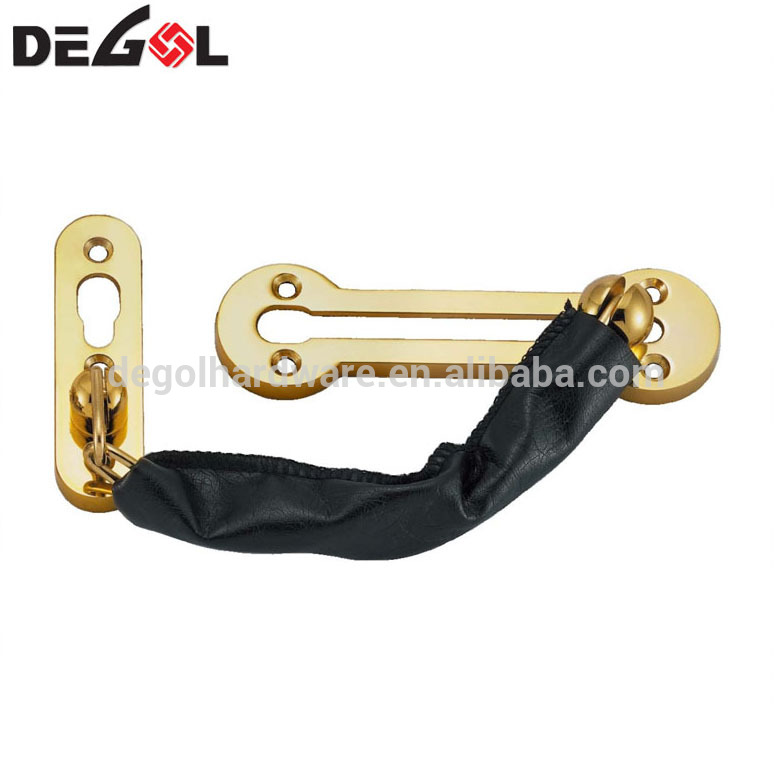 Protectores de puerta de seguridad de cadena de puerta de aleación de zinc para tope de puerta de cadena de casa