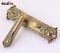 manija de la puerta de lujo de color rosa dorado real