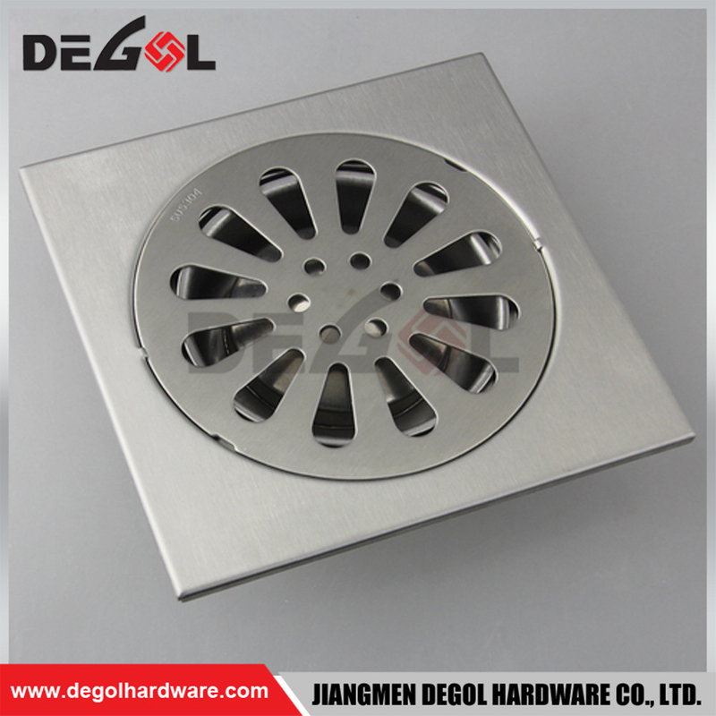 FD1008 Drenaje de piso redondo de buena venta con inserto de azulejo