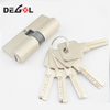  Cerradura de puerta de metal de un solo cilindro doble de latón CY1005 60/65/70/75/80 MM