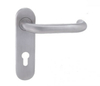 Manija de puerta de palanca de acero inoxidable para puerta residencial