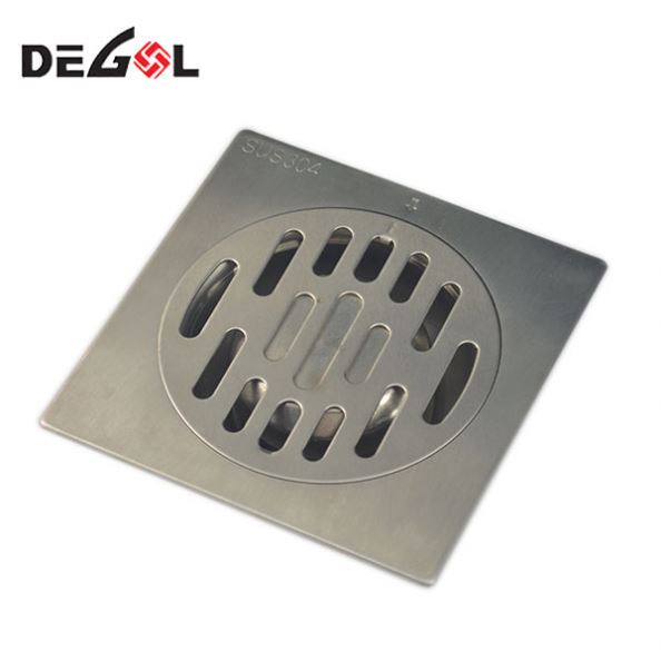 Tirador de puerta con pasador Cubierta de drenaje de piso de latón