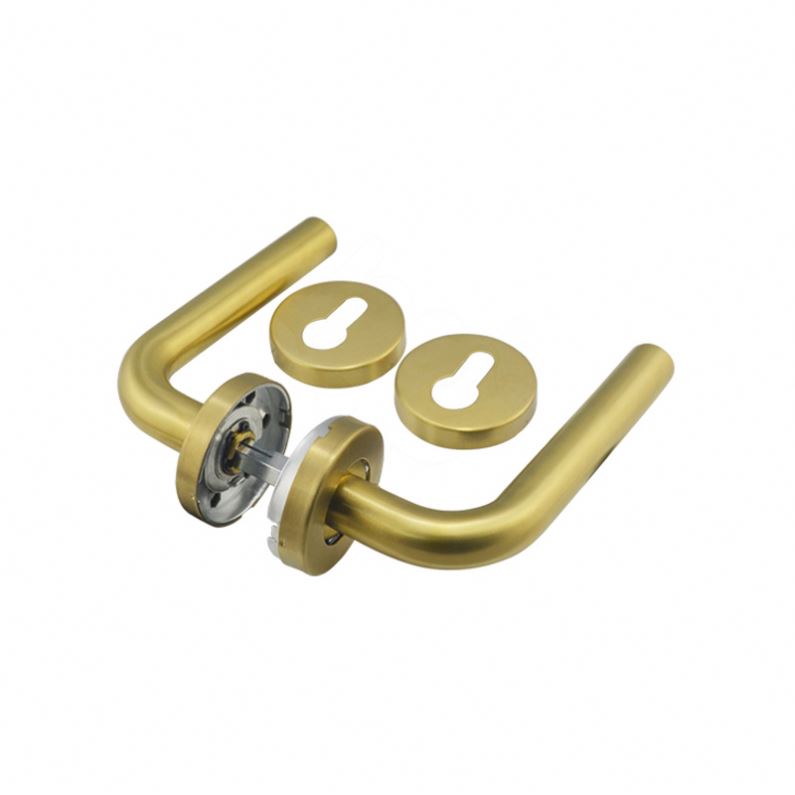 Tirador de puerta de calidad de apartamento de tubo de acero inoxidable