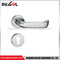 Manija de puerta de vidrio de acero inoxidable Herrajes de construcción de lujo Manija de puerta de zinc exterior