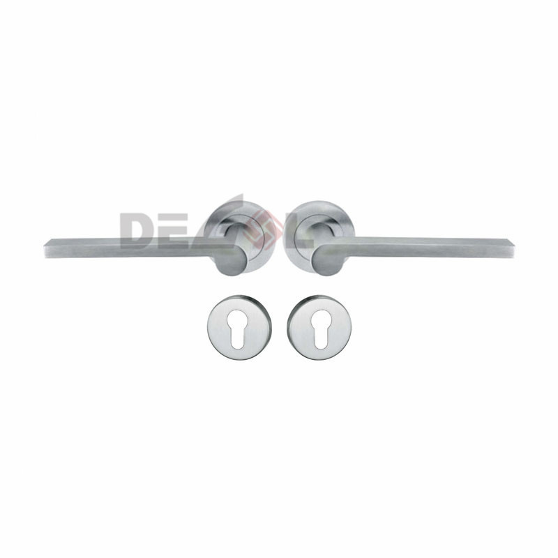 Nueva manija de puerta de acero inoxidable de estilo americano personalizada