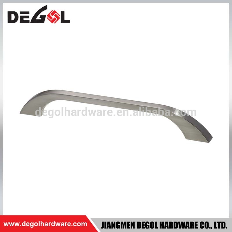 El gabinete de cocina elegante maneja el gabinete japonés largo de níquel