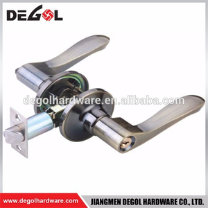 cerradura de manija de puerta de acero inoxidable 304 y 201 Manija de palanca de puerta moderna, cerradura de manija de puerta europea