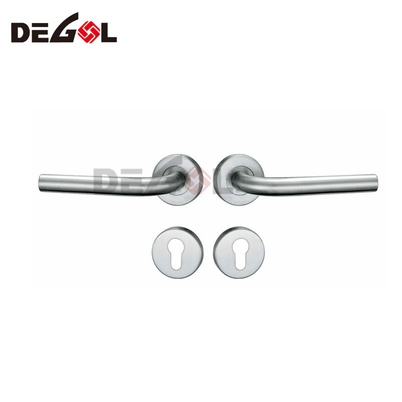 Venta caliente de doble tamaño de acero inoxidable 304 manija de la puerta de palanca / accesorios de puerta de aluminio