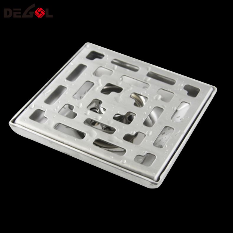 Manija de puerta con pie Piscina con bisagras Cubierta de sellado de drenaje de piso Plástico