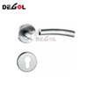 Manija de puerta exterior de zinc, hardware de construcción de lujo, manija de puerta de acero inoxidable 304