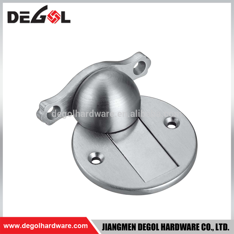 Tope de puerta montado en el piso decorativo magnético de lujo