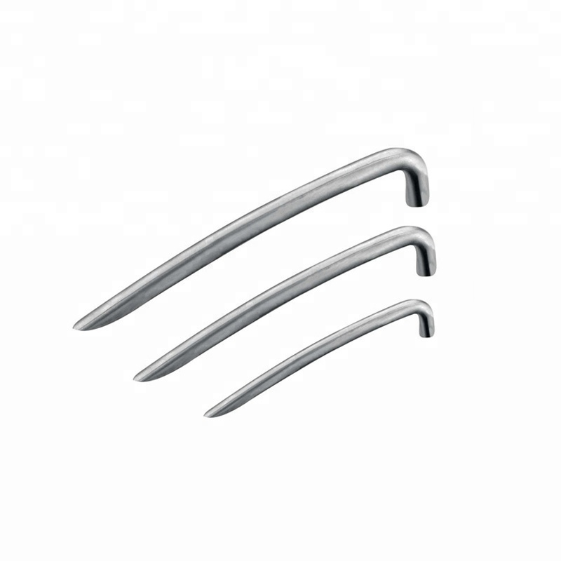 Top venta moderno decorado elegante de acero inoxidable gabinete dormitorio cajón manija