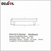 Tirador de lujo para muebles, tirador de acero inoxidable con barra en T para cajón