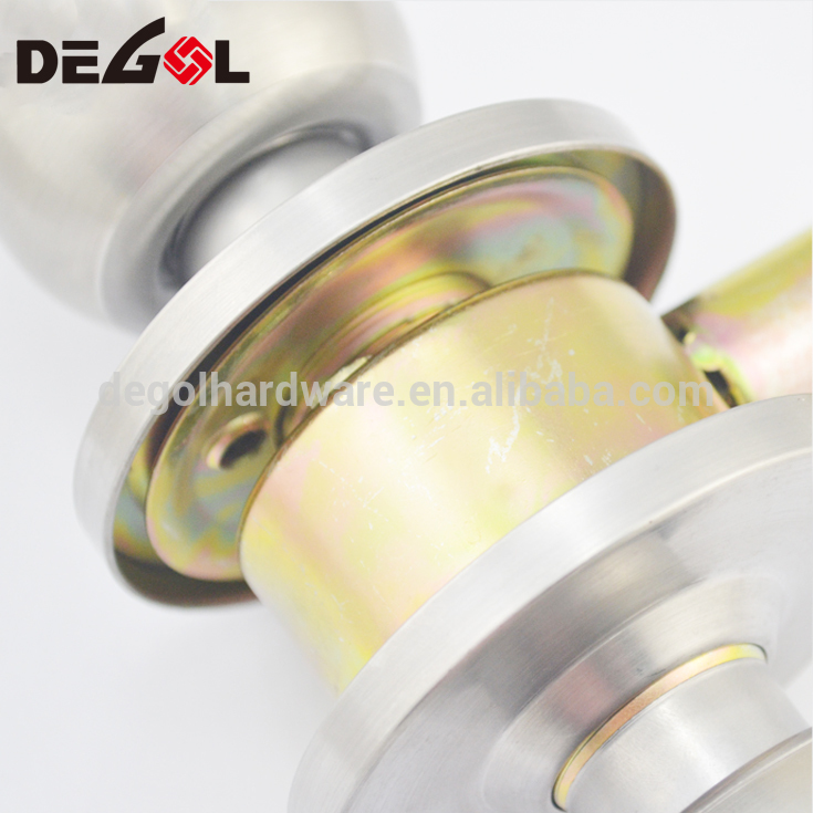 Cerradura cilíndrica redonda de doble cara de acero inoxidable de alta calidad