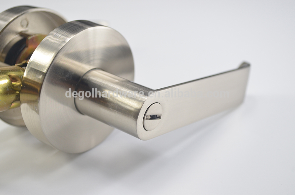 Tipo de cerradura de llave de manija de palanca sólida cerraduras de palanca de aleación de zinc de lujo