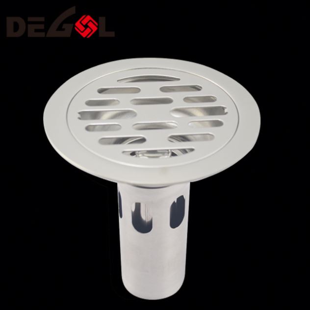 Tirador de puerta con pie Cubierta de drenaje de piso de hierro fundido