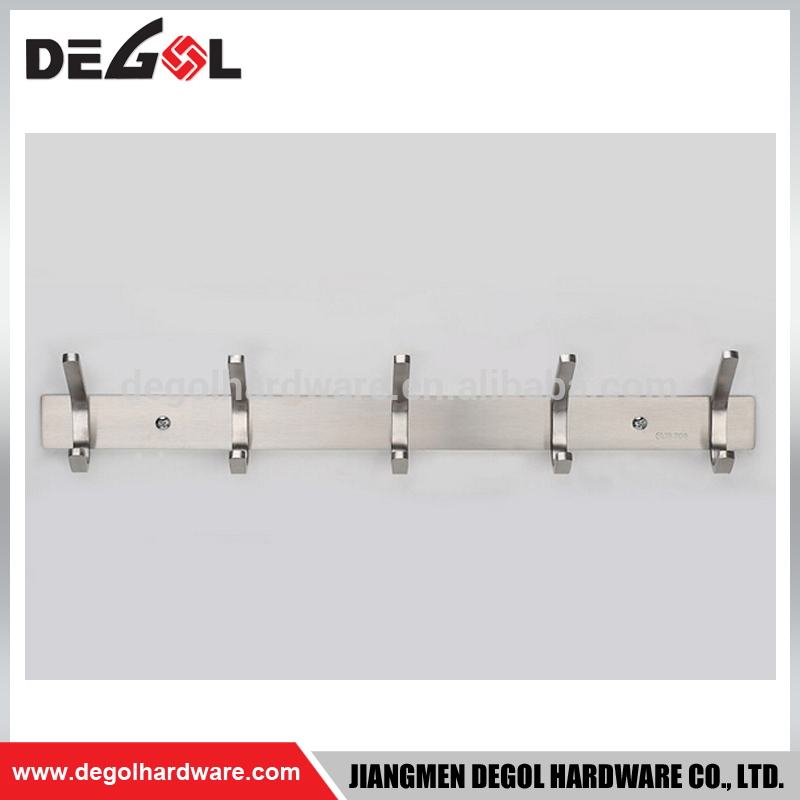 Venta caliente de acero inoxidable ropa gancho rail