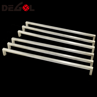 Venta caliente de alta calidad China hace América elegante manija de acero inoxidable para muebles de madera