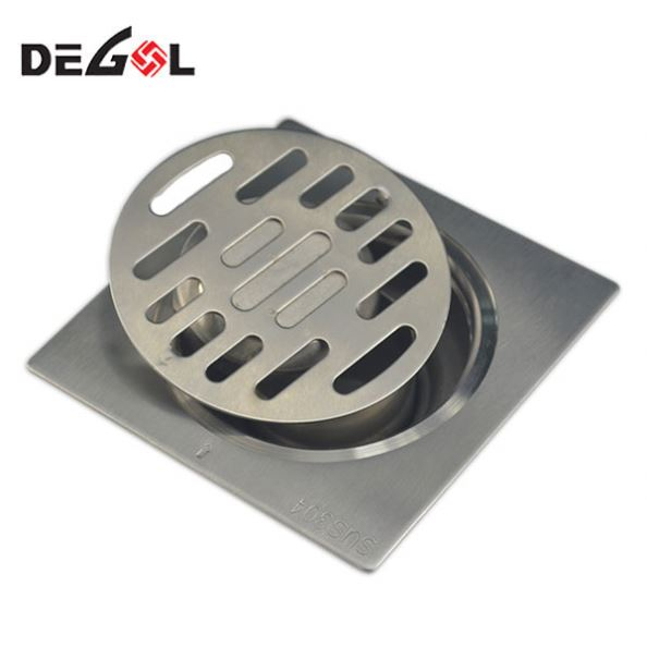 Tirador de puerta con pasador Hormigón Metal Acero inoxidable Rejilla de drenaje de piso