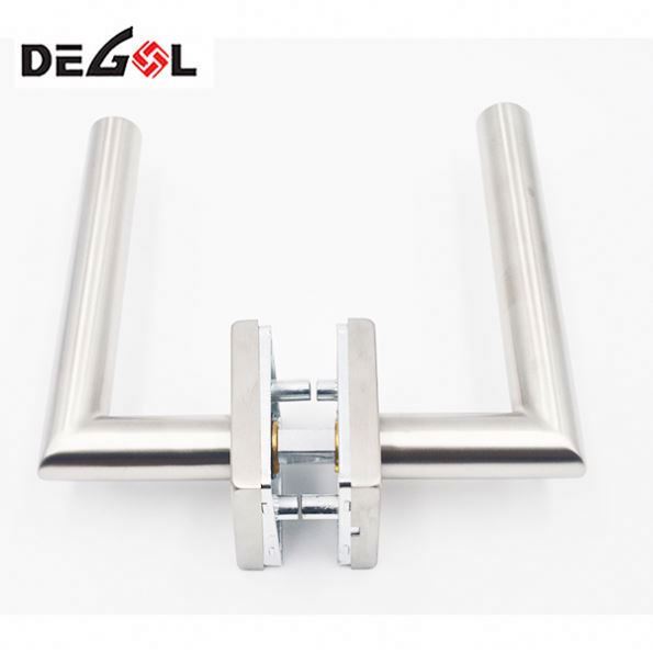 Tirador de puerta con pie Cromo Hardware de puerta Tiradores y cerraduras