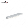 Manija de puerta con pie Tirador de borde de aluminio