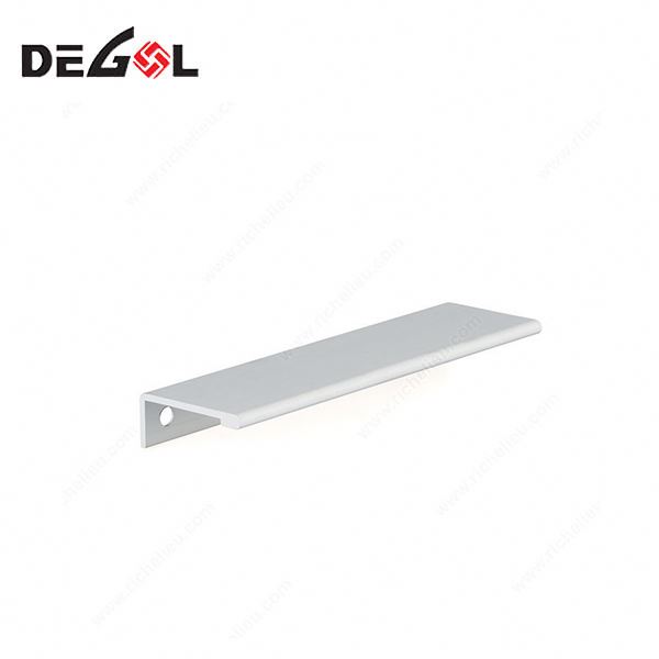 Tirador de puerta con pie Tirador de borde de aluminio