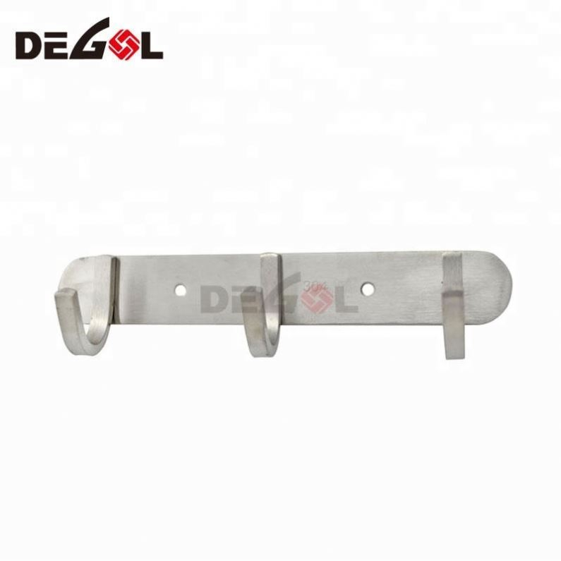 Gancho de exhibición de aleación de zinc simple de gran solidez