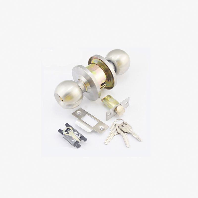 Cerradura cilíndrica de mayor venta cerradura de puerta de doble cara para puerta de madera