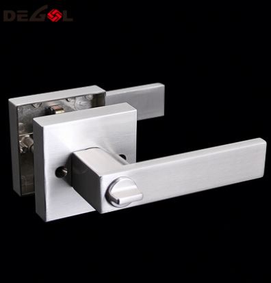Nueva cerradura de palanca cilíndrica de doble oscilación moderna de aleación de zinc