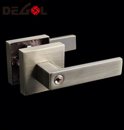 Precio de fábrica de China Nueva moderna aleación de zinc doble balanceo bloqueo de paso de estilo europeo