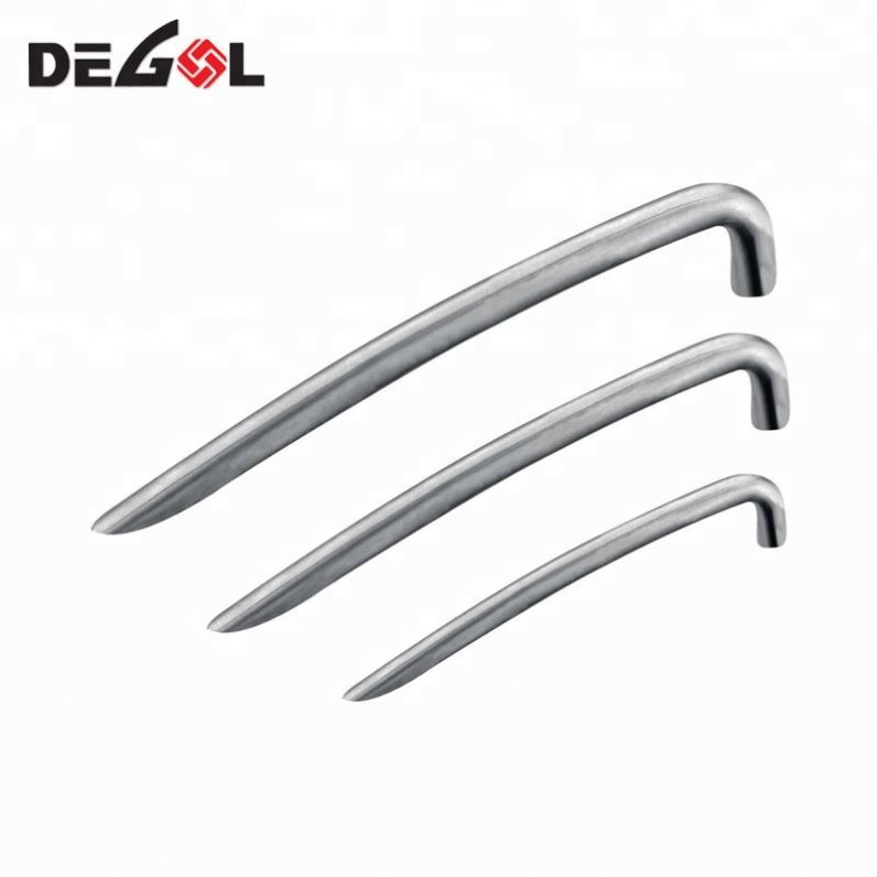 Tiradores de lujo de acero inoxidable de primera calidad.