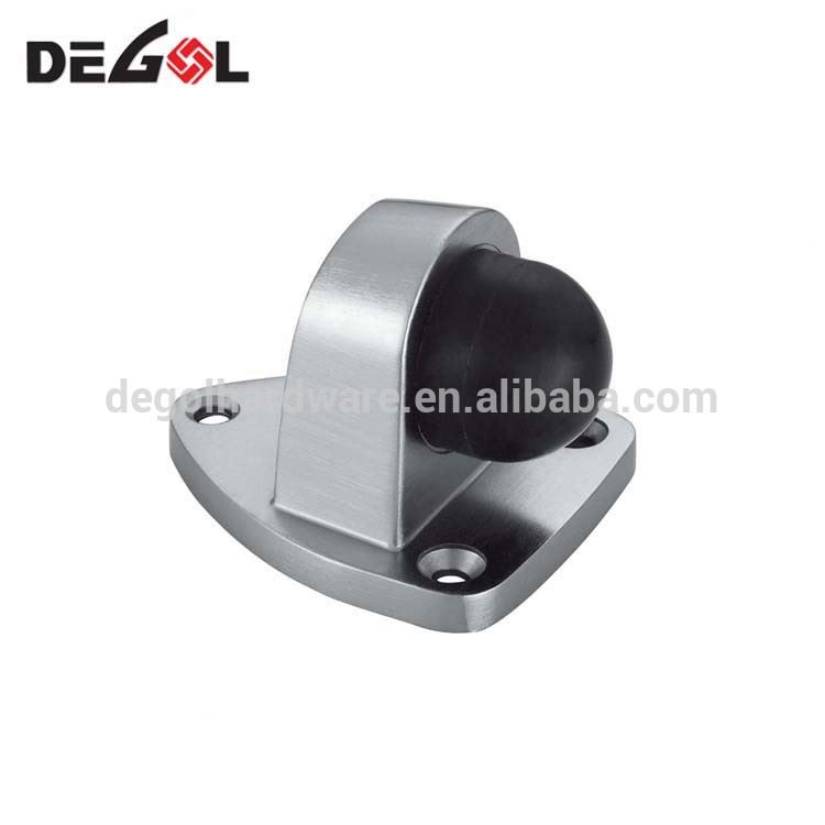 China Degol hardware precio de fábrica de alta calidad de acero inoxidable 304 tapón de puerta montado en el piso