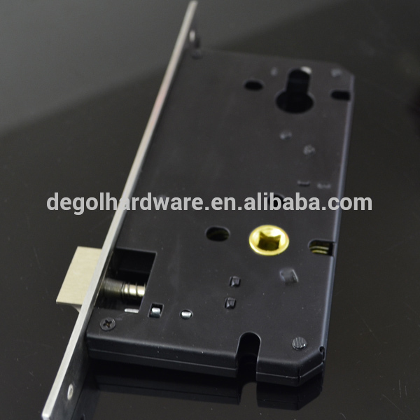 Venta caliente de acero inoxidable estándar europeo de alta seguridad 6085 cerradura de mortaja pesada