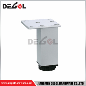 Pata de mesa de aluminio para sofá, reposapiés de muebles con base triangular duradera